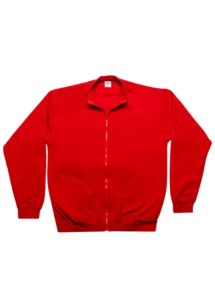 BS Explorer full zip sweater, 280 gr/m² - Rood (PMS 186c)