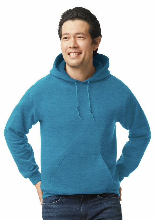 Gildan Heavy Blend Hooded Sweater - 254 Antique Sapphire