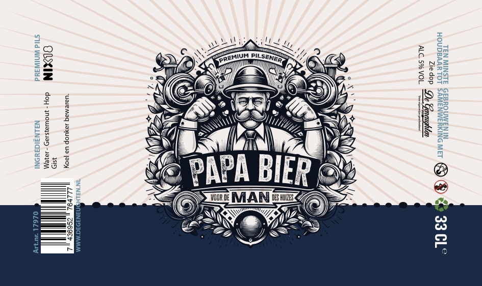 Bier Papa Pils - 33cl