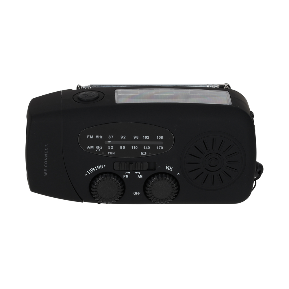BRAINZ Emergency Solar/FM/LED/Radio Speaker