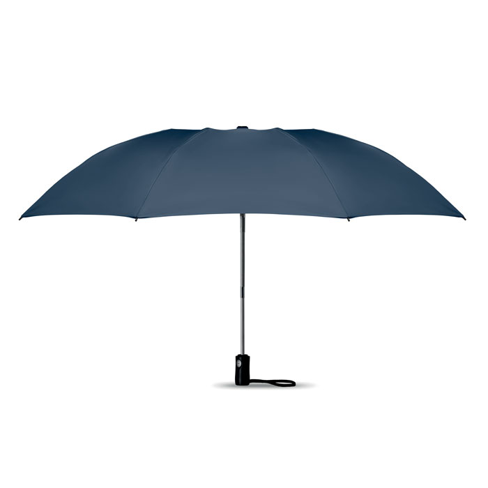 DUNDEE FOLDABLE - Opvouwbare reversible paraplu - Blauw