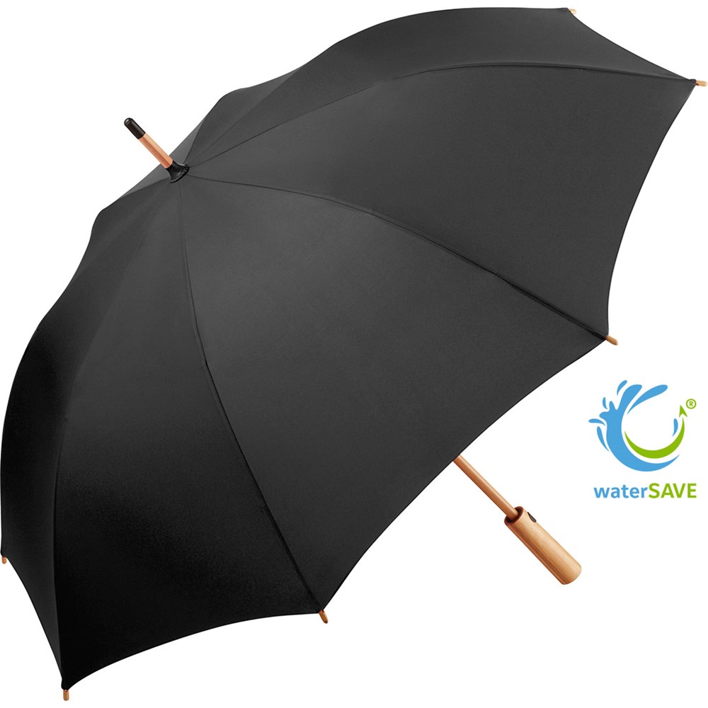 AC middelgrote bamboe paraplu ÖkoBrella