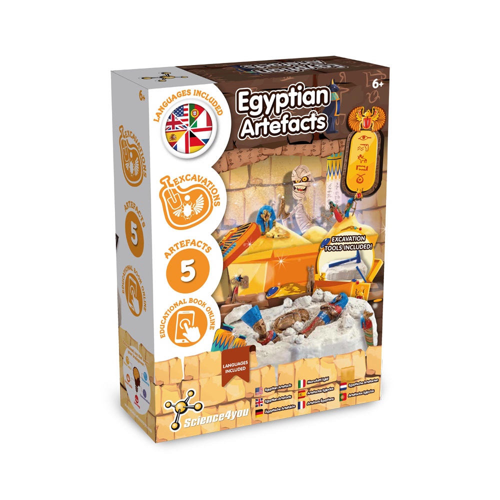 Ancient Egypt Excavation Kit I. Educatief spel voor kinderen