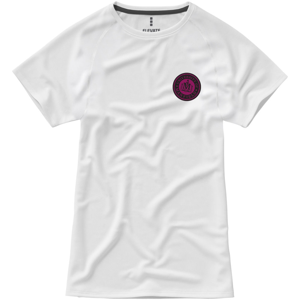 Niagara 145 g/m² cool fit dames t-shirt met korte mouwen