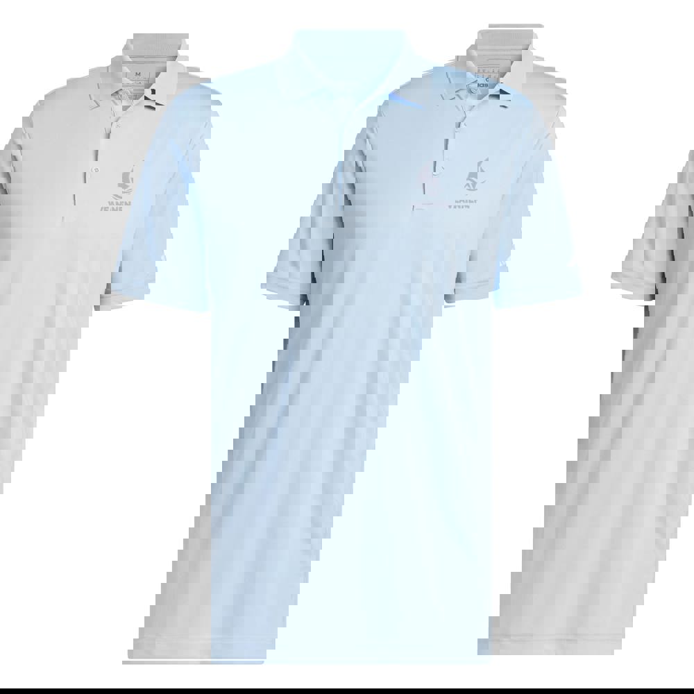 Adidas polo heren - lichtblauw