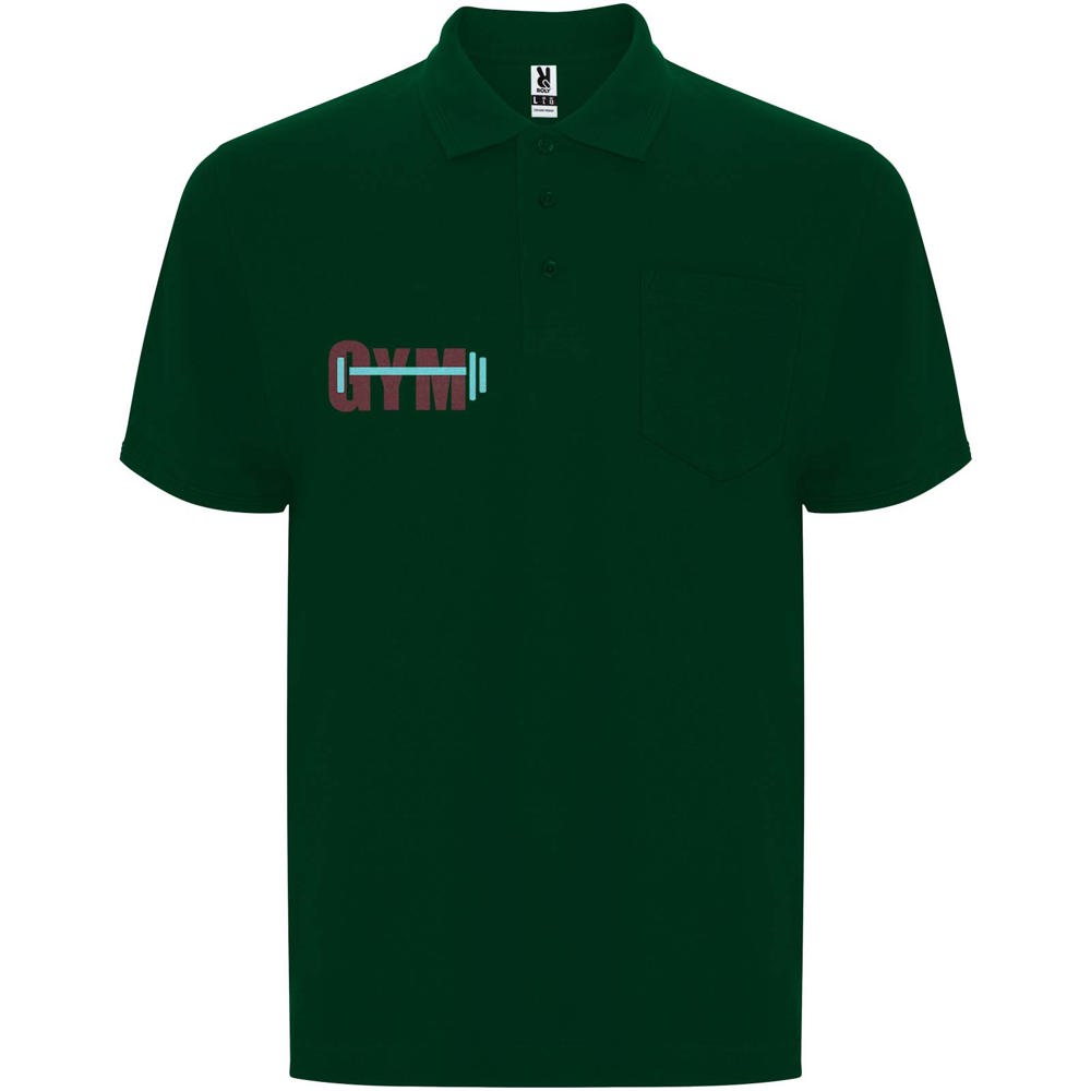 Centauro 220 g/m² Premium unisex polo met korte mouwen