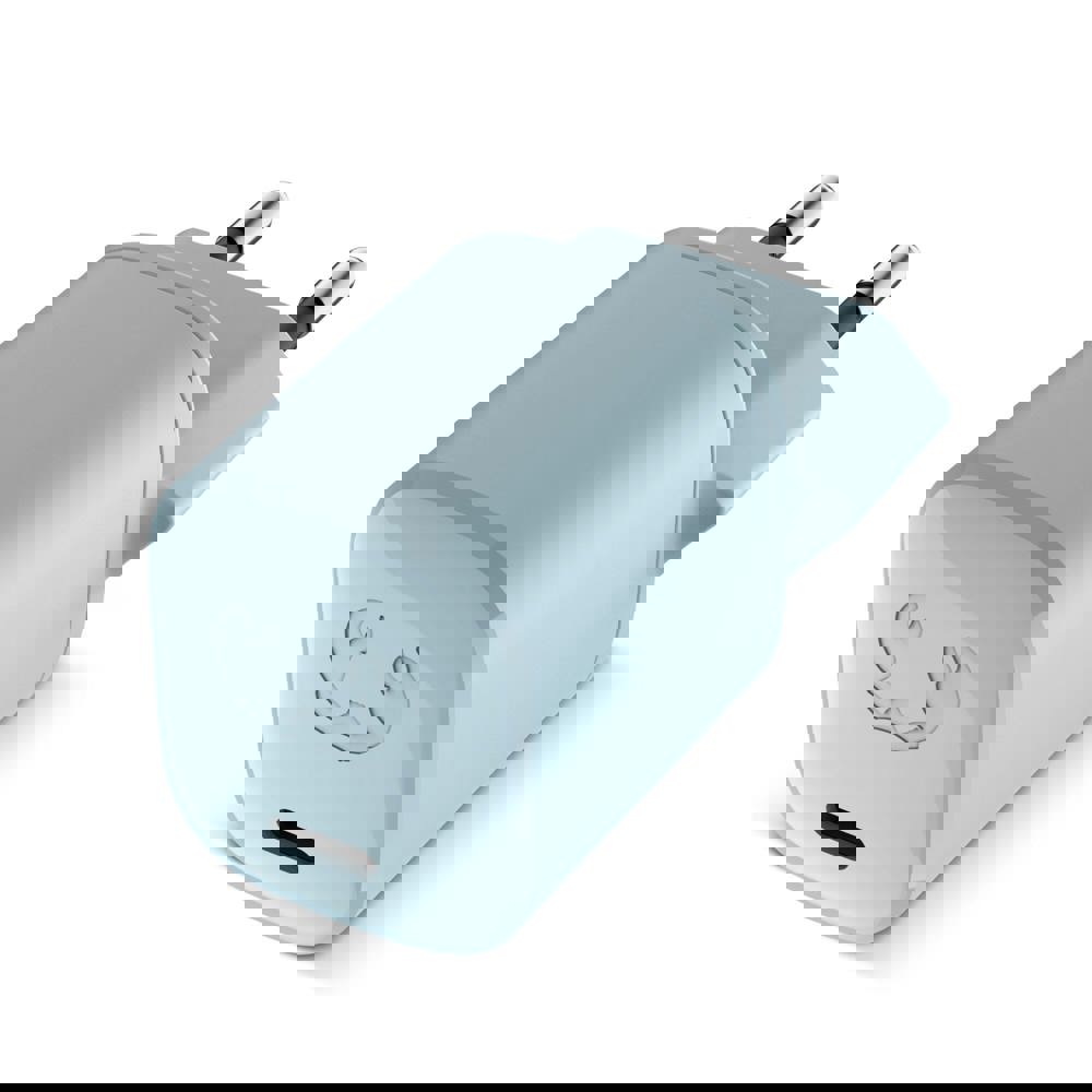 2WC20 I Fresh &amp; Rebel USB-C Mini Charger USB-C PD // 20W - Pastel blauw