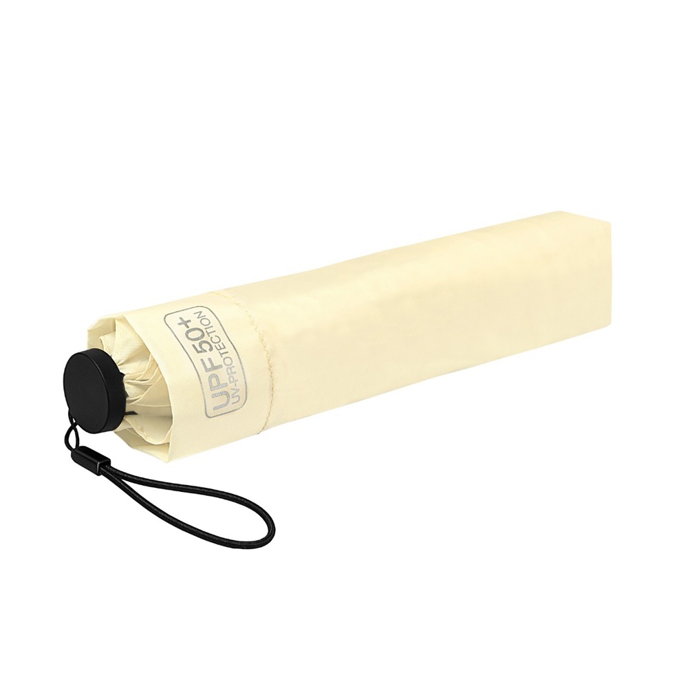 FALCONETTI - Opvouwbare zomerparaplu - Handopening - Windproof - 91 cm - Gebroken wit