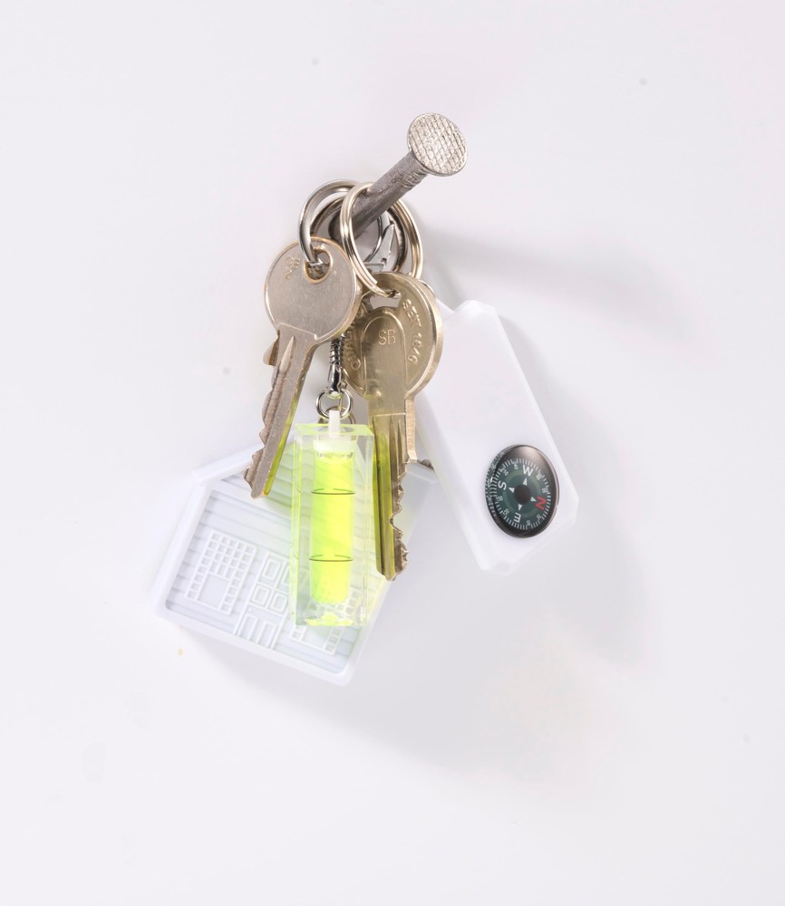 Sleutelhanger met waterpas Katinka
