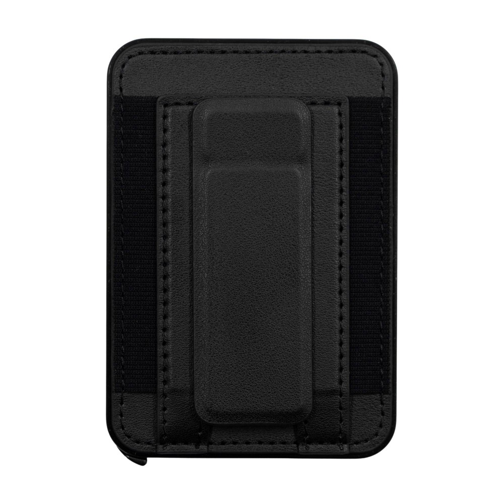 BrandCharger pasjeshouder Wally Stand Pro | Gerecycled - zwart