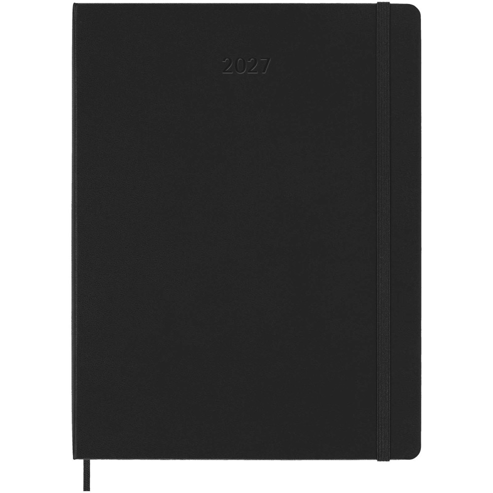 Moleskine week-agenda voor 12 maanden met harde kaft XL