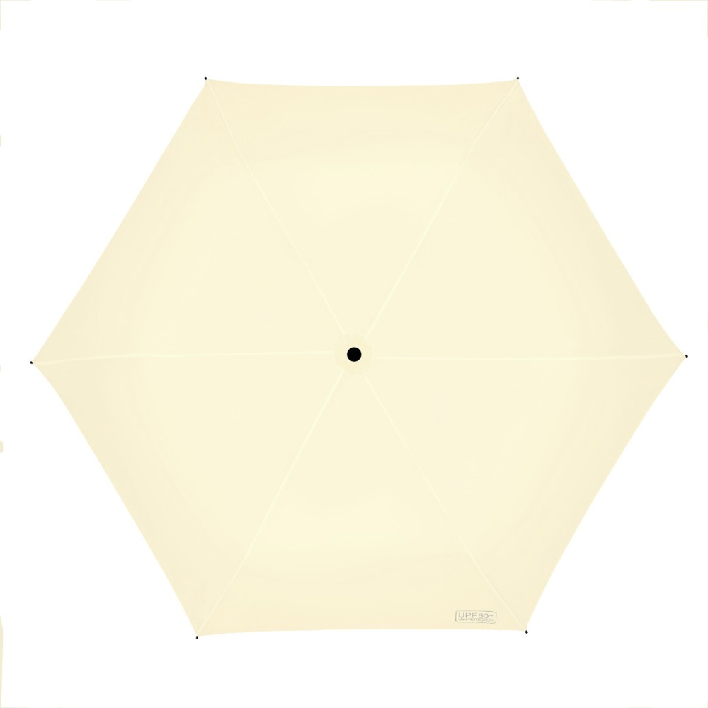 FALCONETTI - Opvouwbare zomerparaplu - Handopening - Windproof - 91 cm - Gebroken wit