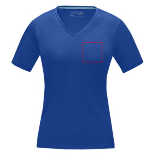 Kawartha biologisch dames t-shirt met korte mouwen
