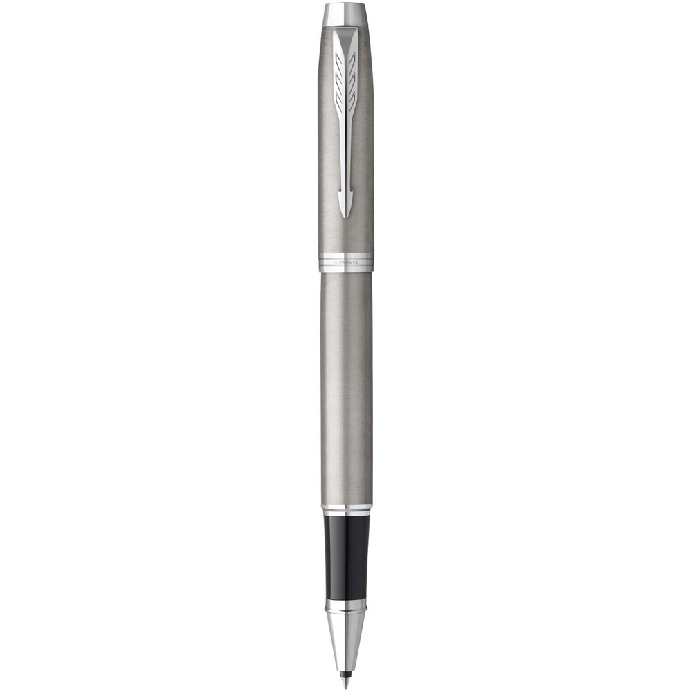 Parker IM Essentials rollerball- en balpen-set - zilver