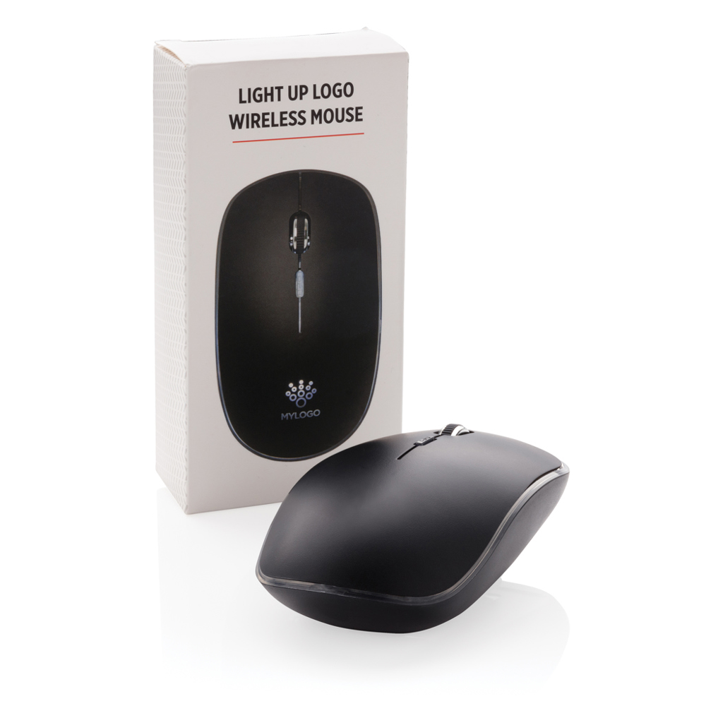 Light up Logo draadloze muis