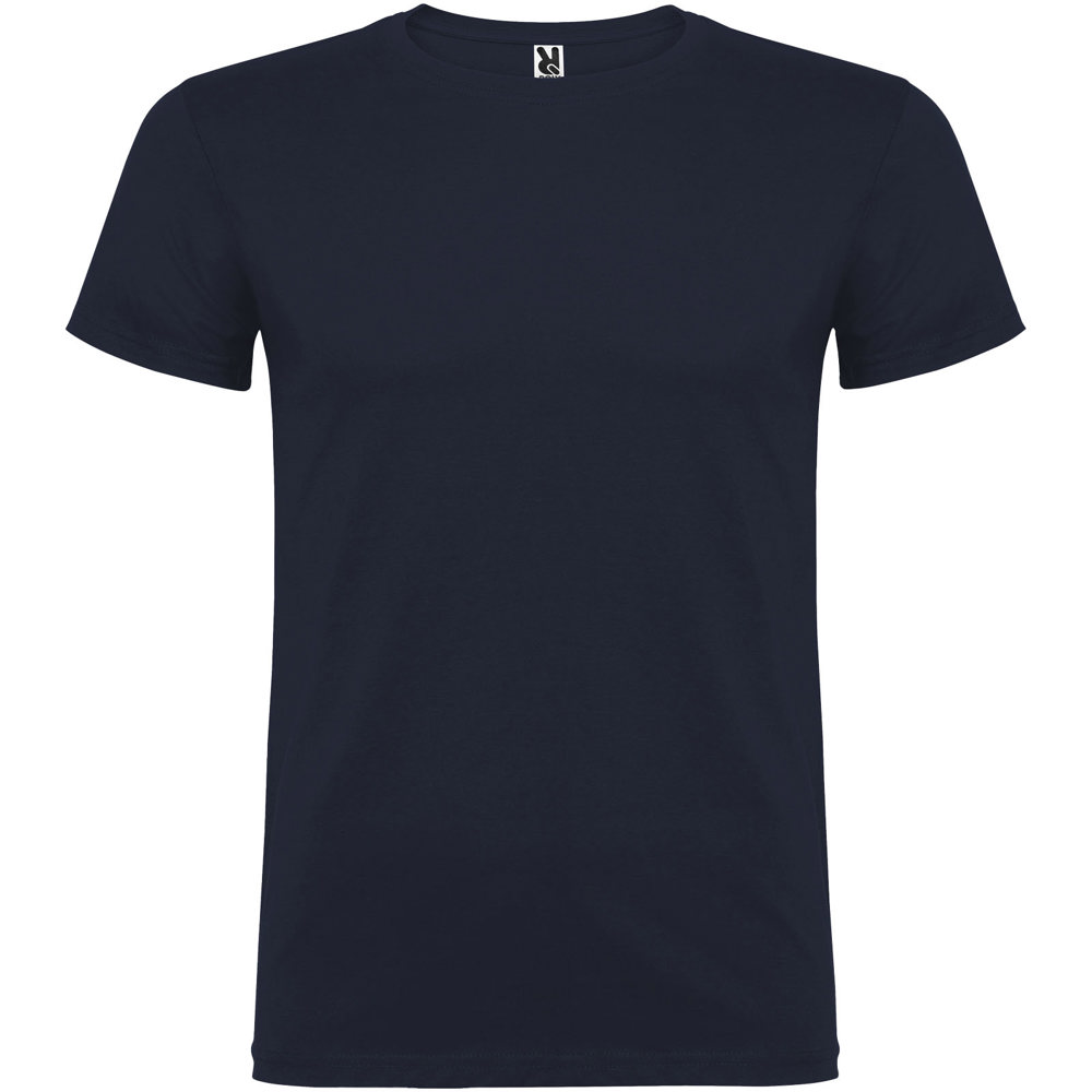Beagle 155 g/m² herenshirt met korte mouwen - Marineblauw