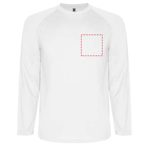 Montecarlo heren sport t-shirt met lange mouwen