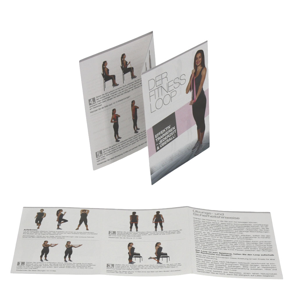 Fitnessloop, oranje (medium) - veganistisch & gemaakt van natuurlijk latex