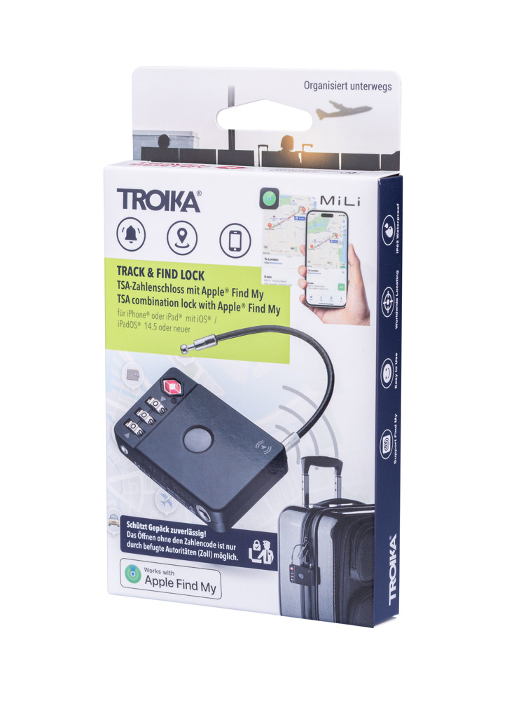 TROIKA TSA-kofferslot TRACK & FIND LOCK