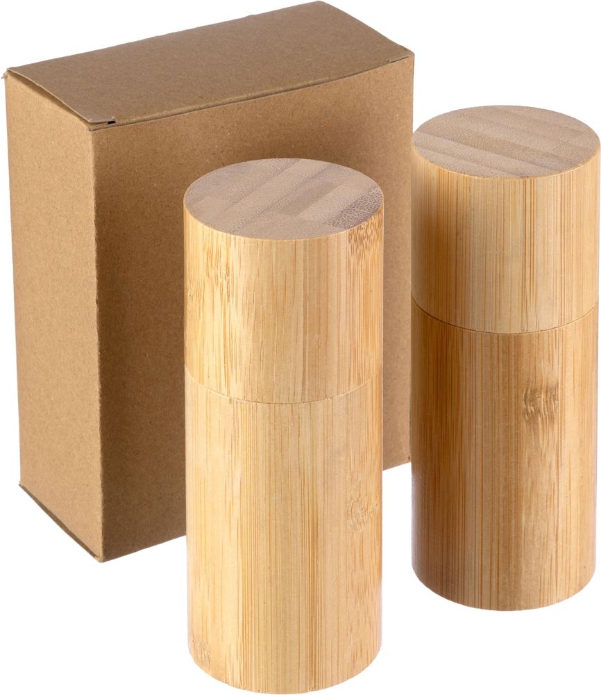 Zout- en pepermolensset Christine | Bamboe | 2 st