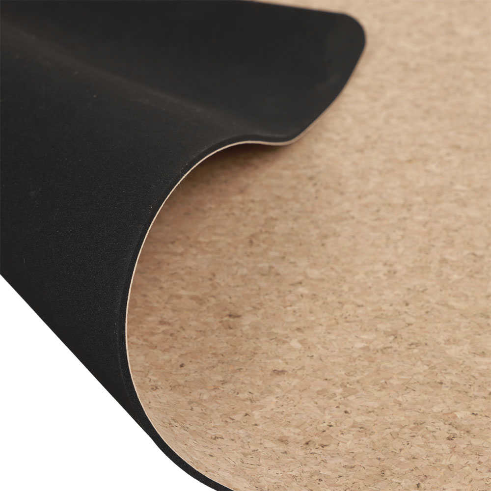 Yogamat van kurk + EPDM