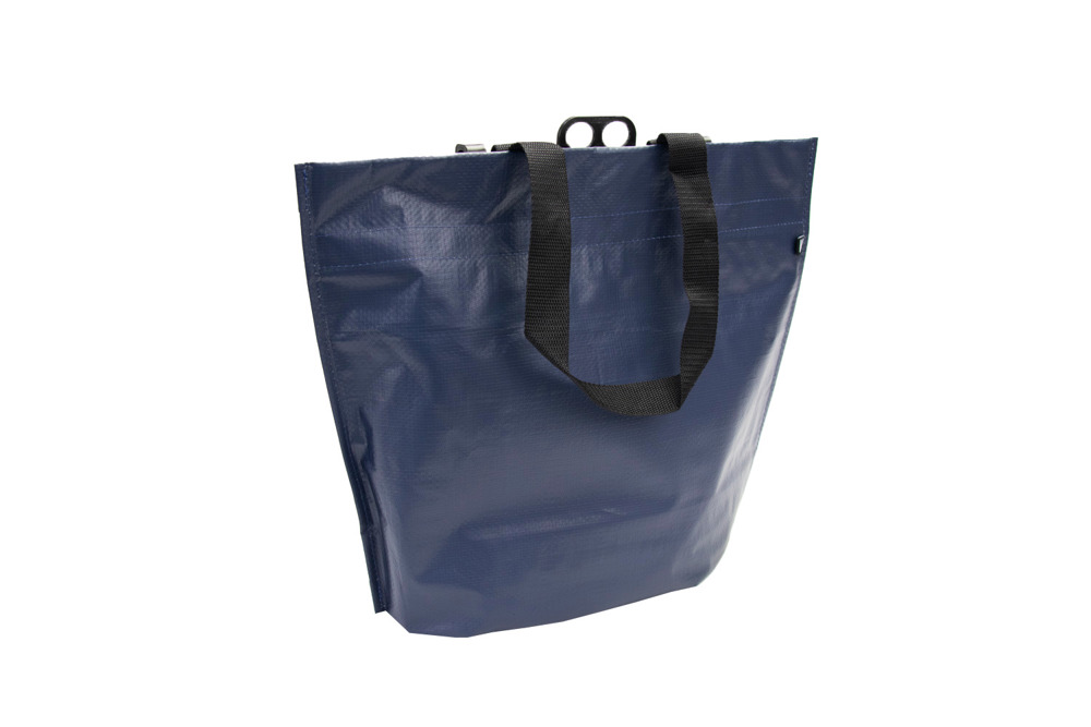 Re-Cycle Shopper - Marine blauw - neutraal