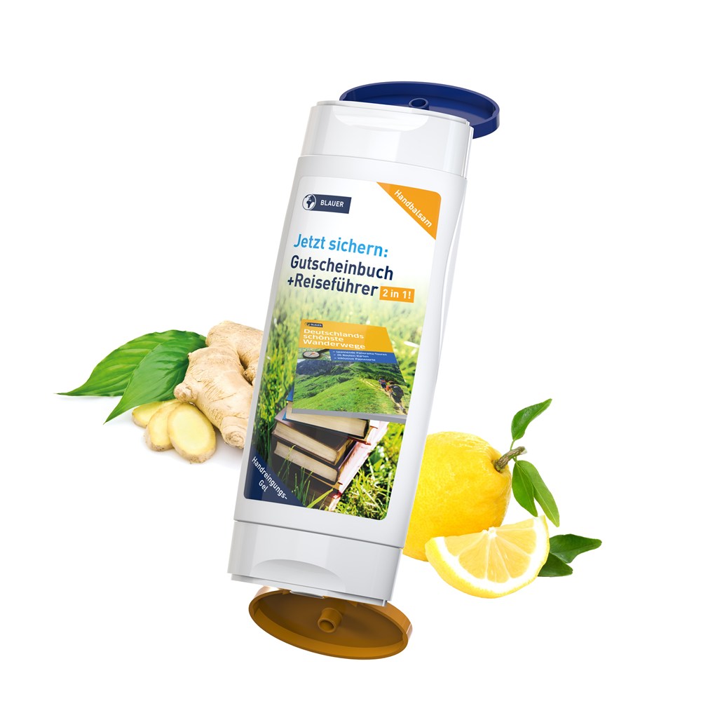DuoPack Handbalsem goudsbloem - limoen + handreinigingsgel (2 x 50 ml), BL