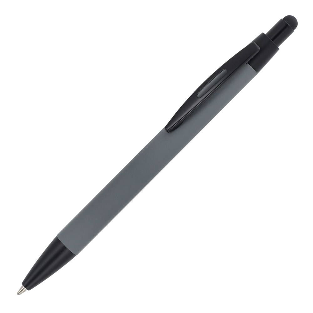 Balpen Alaska soufttouch met stylus R-AL - Grijs