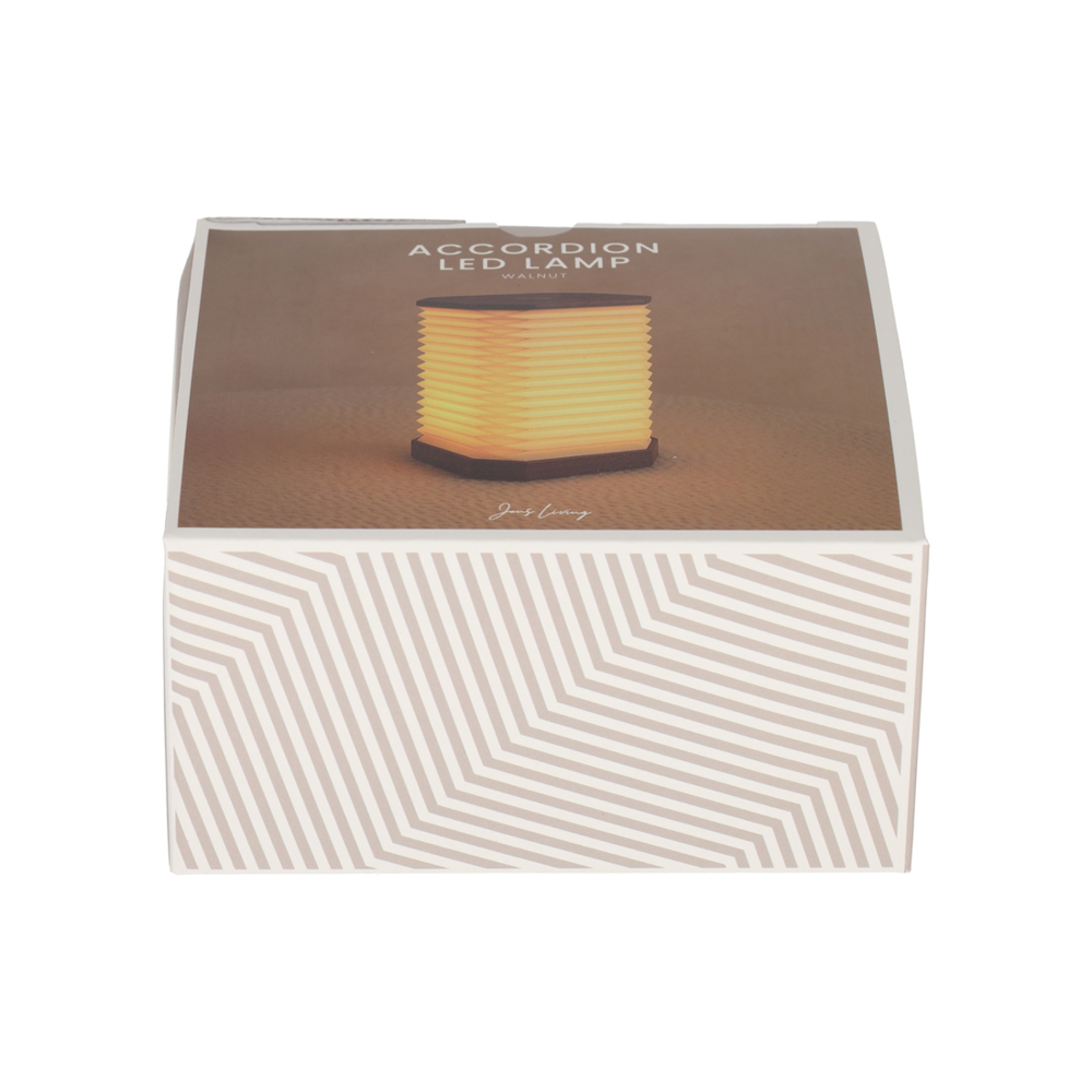 JENS Living Accordeon LED Lamp Walnoot