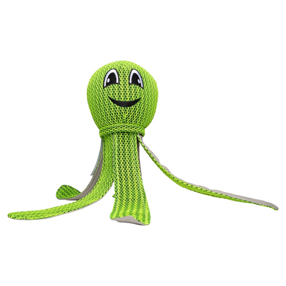 Hondenspeelgoed octopus Bubbles - groente