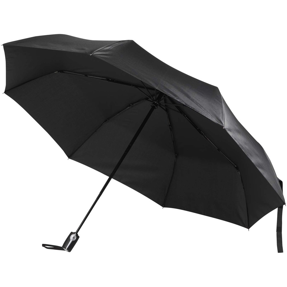 Gale 27" opvouwbare paraplu van RPET met automatische open- en sluitfunctie