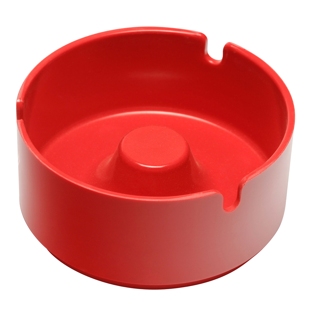 Asbak, stapelbaar - Rood