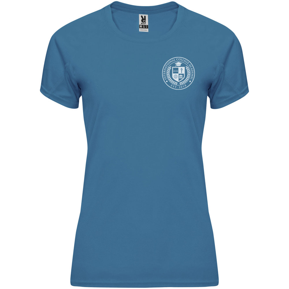 Bahrain 135 g/m² sportshirt met korte mouwen voor dames