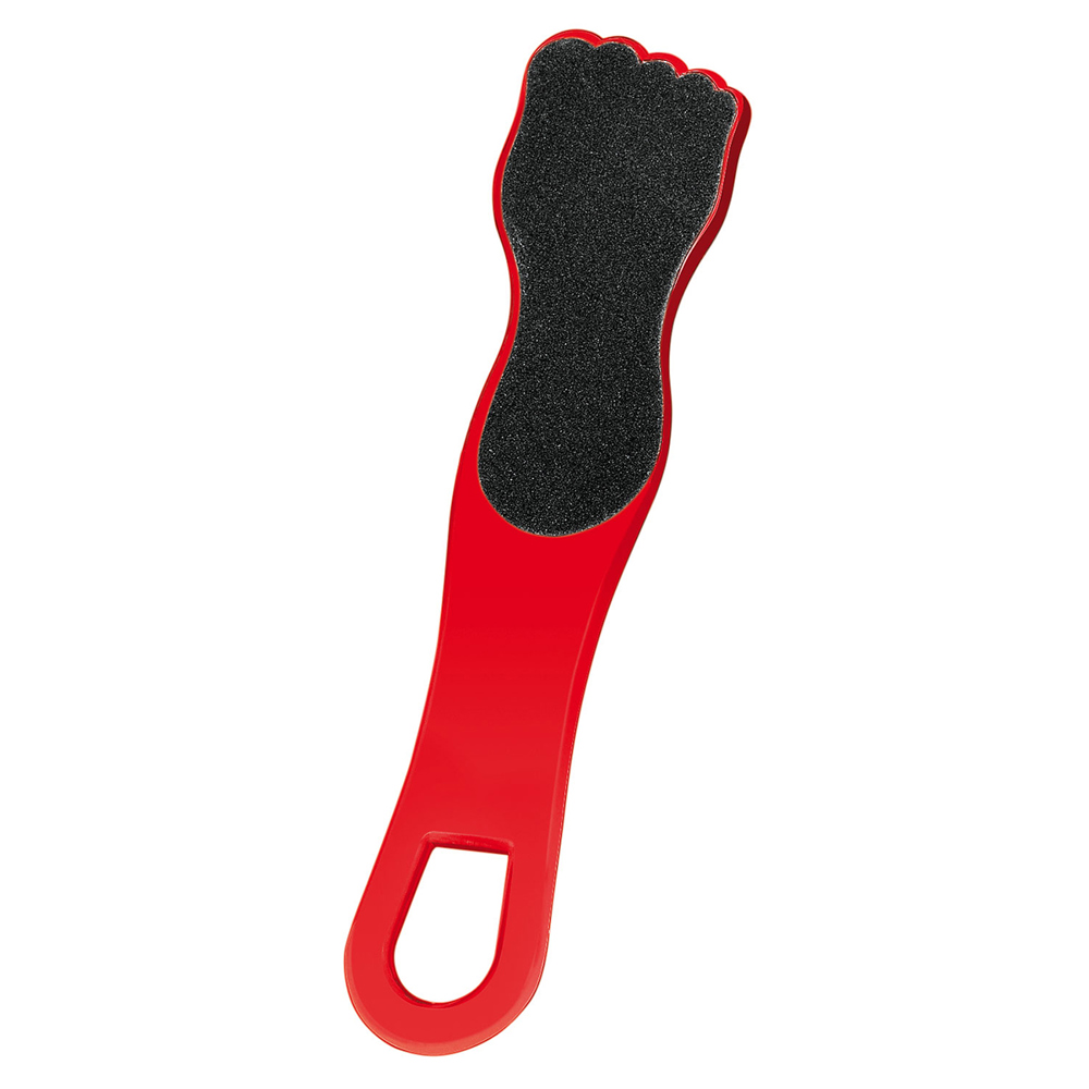 Pedicure vijl "voet" - Rood