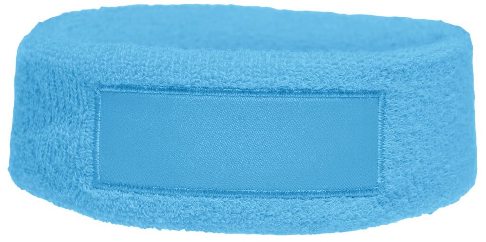 Hoofdband met label - Lichtblauw (PMS 292c) / Lichtblauw