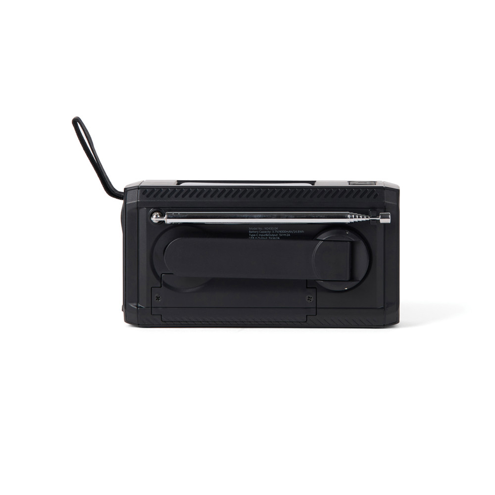 Nordic Drift Titan IPX4 multifunctionele noodradio 4000mAh