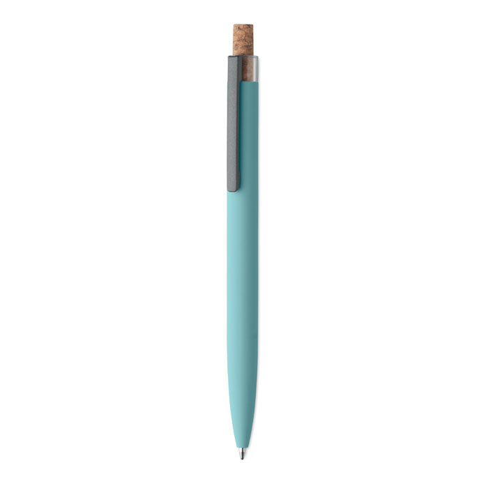 BERGAMO + - Gerecyclede aluminium pen - Babyblauw