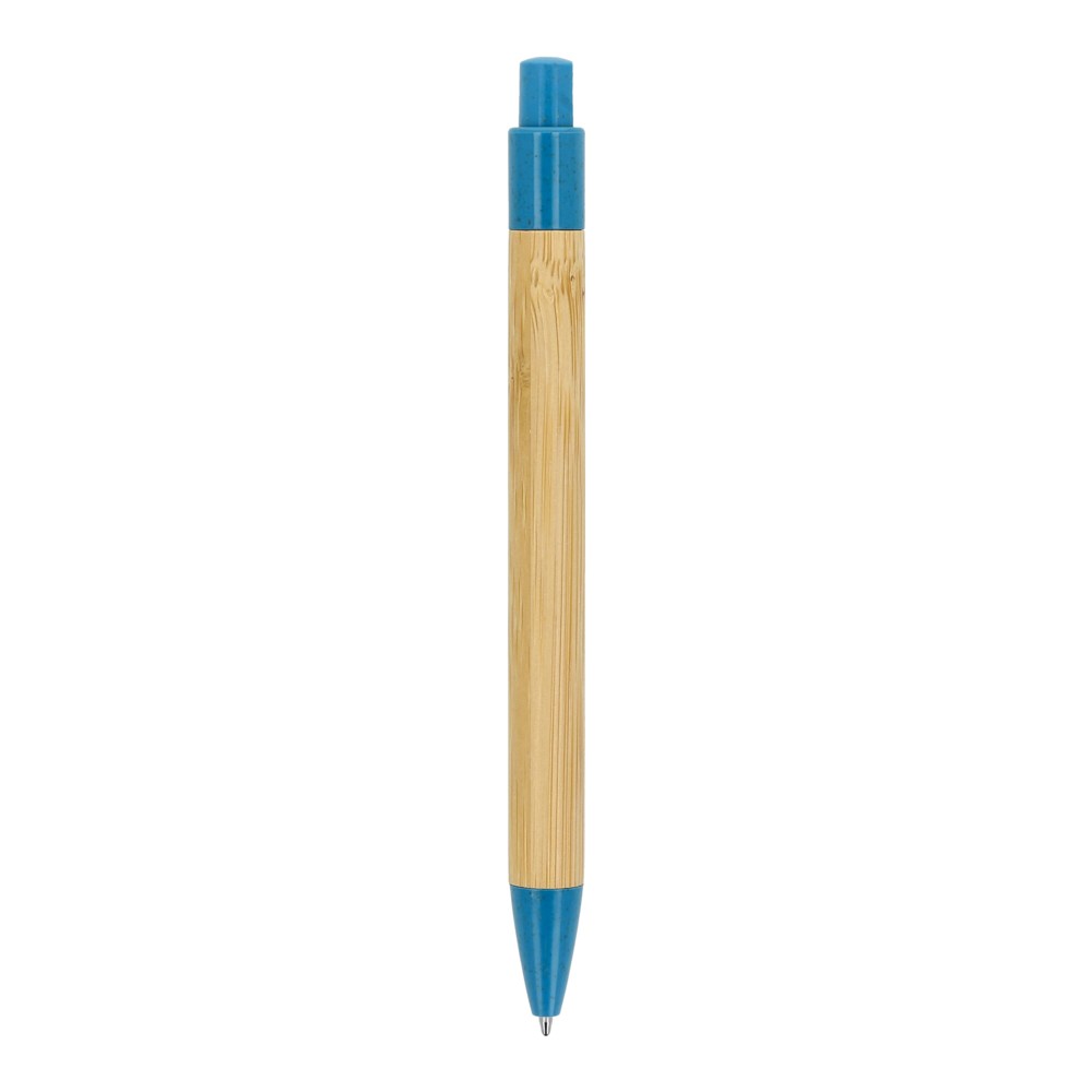Ball pen bamboe met tarwestro