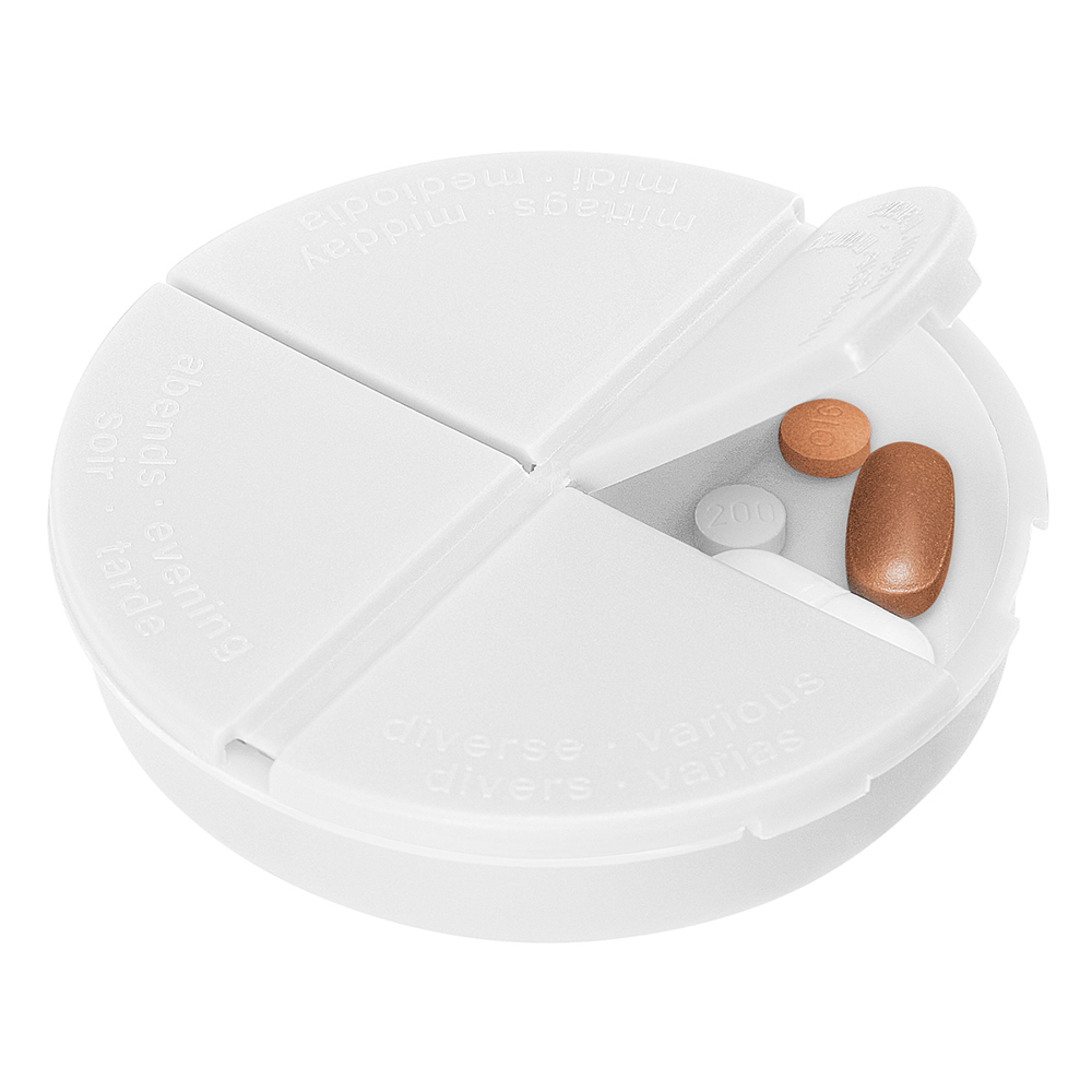 Pillendoosje "Gamma" - Wit