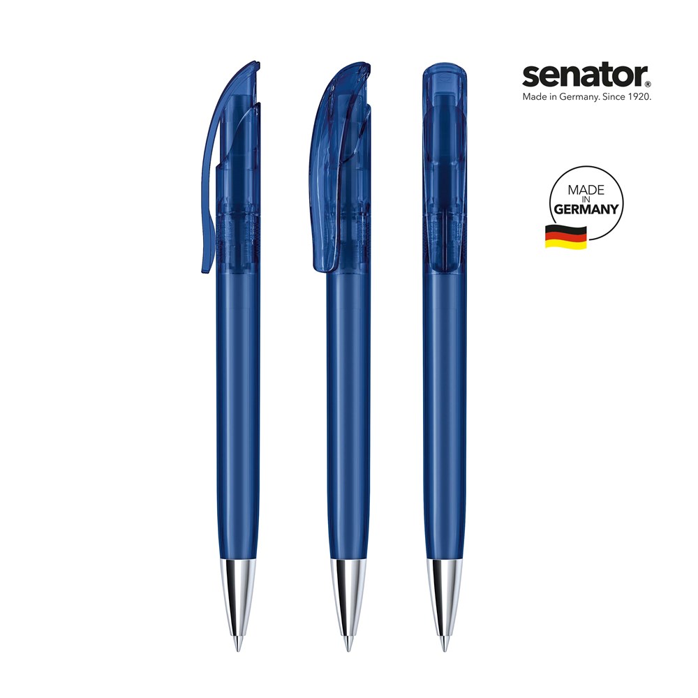 senator® Challenger Clear MT balpen - blauw 2757