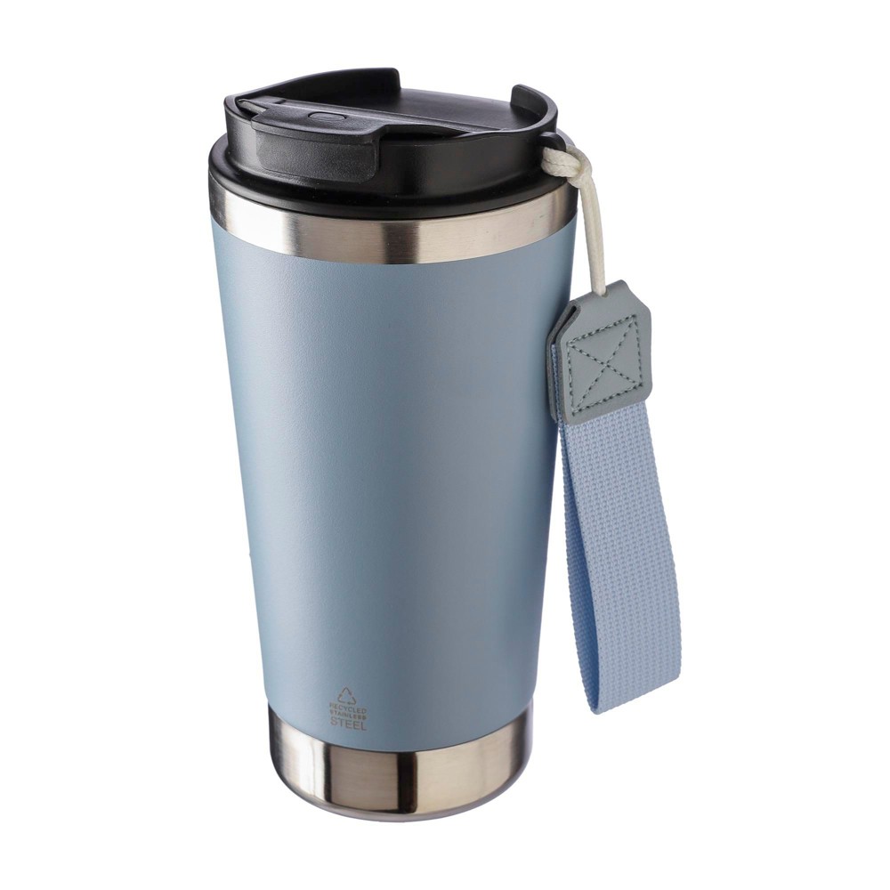 Dubbelwandige thermosbeker Kayla | Gerecycled | 500 ml