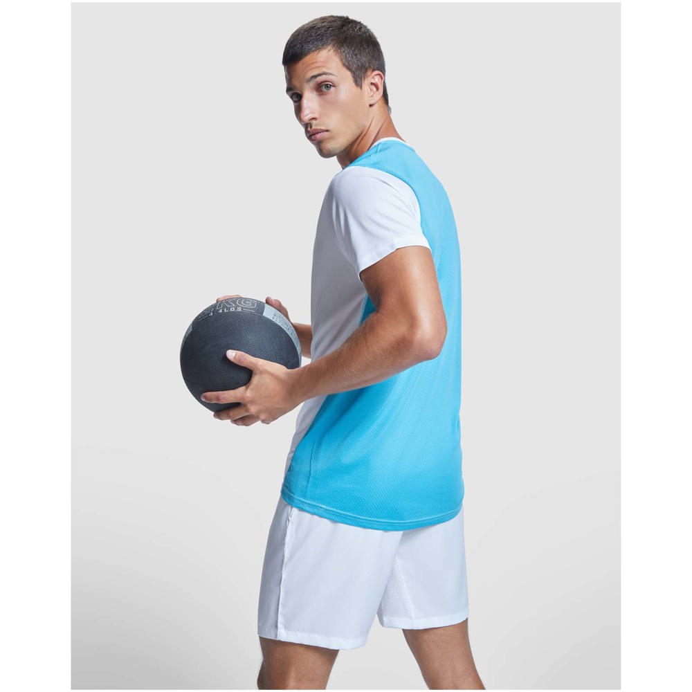 Detroit 130 g/m² sportshirt met korte mouwen voor kinderen
