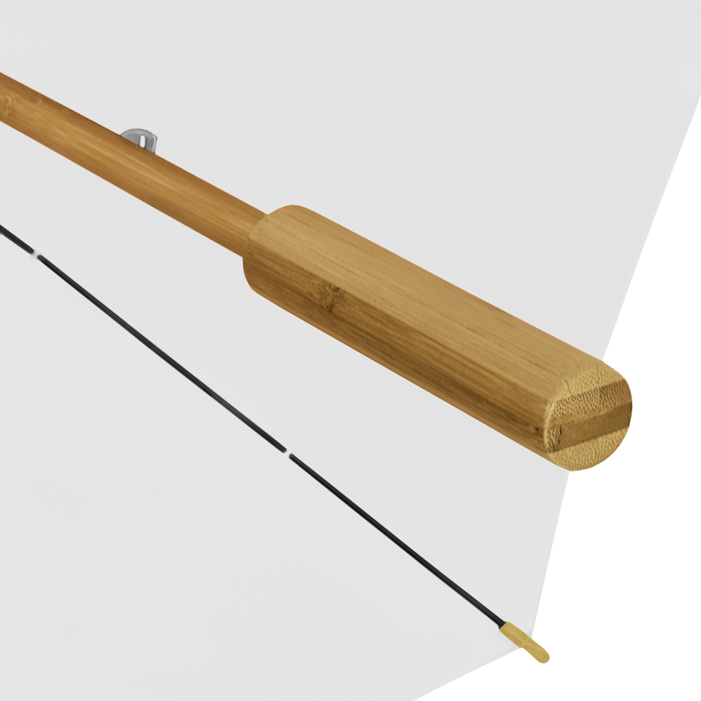 FALCONE - ECO - Handopening - Windproof - 102 cm - Grijs