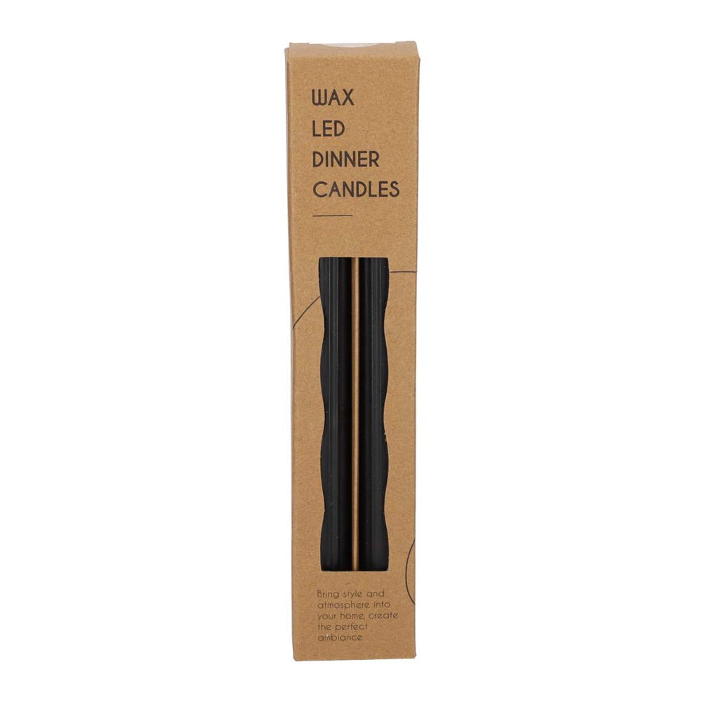 JENS Living LED Dinerkaars Zwart /2