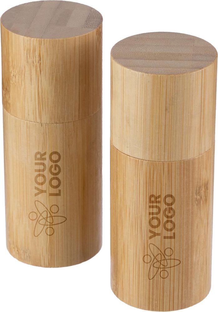 Zout- en pepermolensset Christine | Bamboe | 2 st