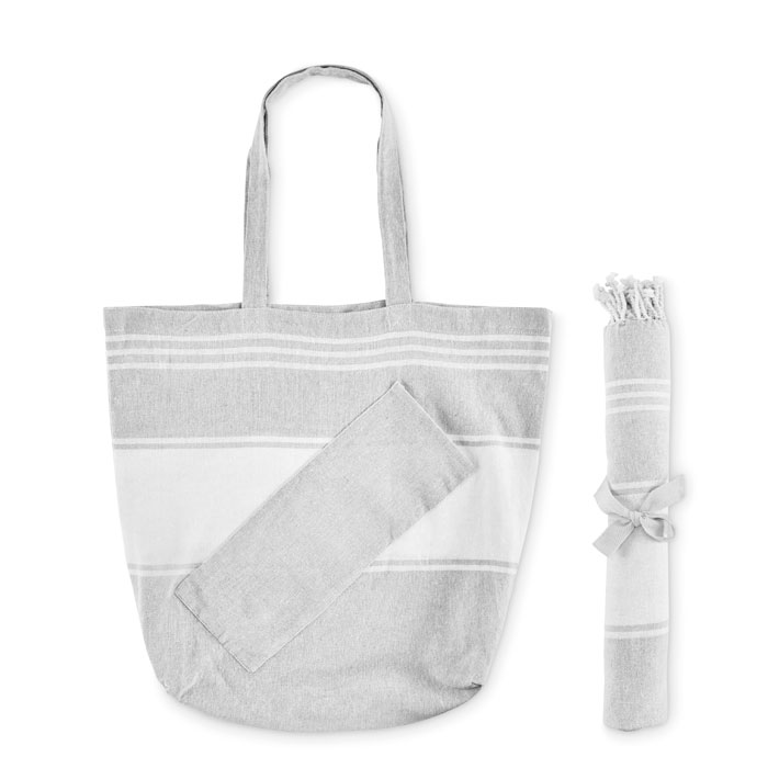 HUMMUM - Strandtas hamamdoek 50X14X38cm