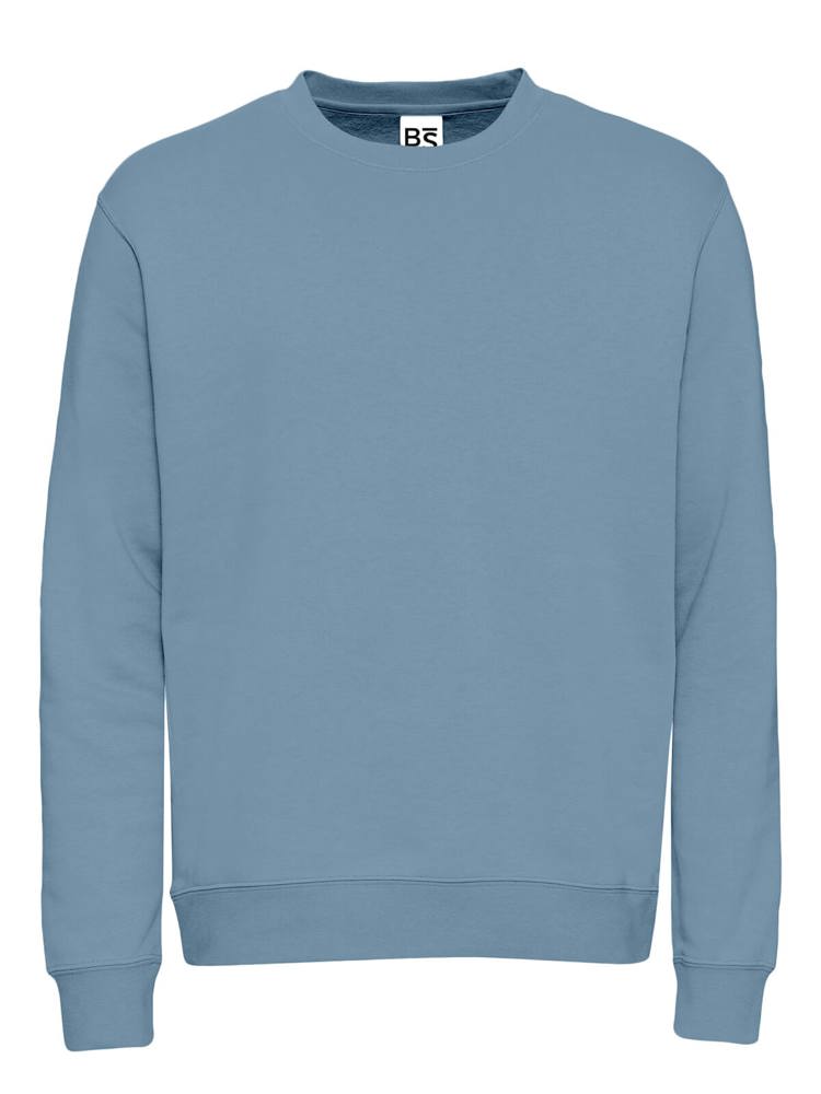 BS Atlas sweater, 280 gr/m² - Middenblauw (PMS 2157C)