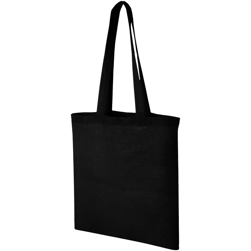Carolina 100 g/m² katoenen draagtas 7L - Zwart