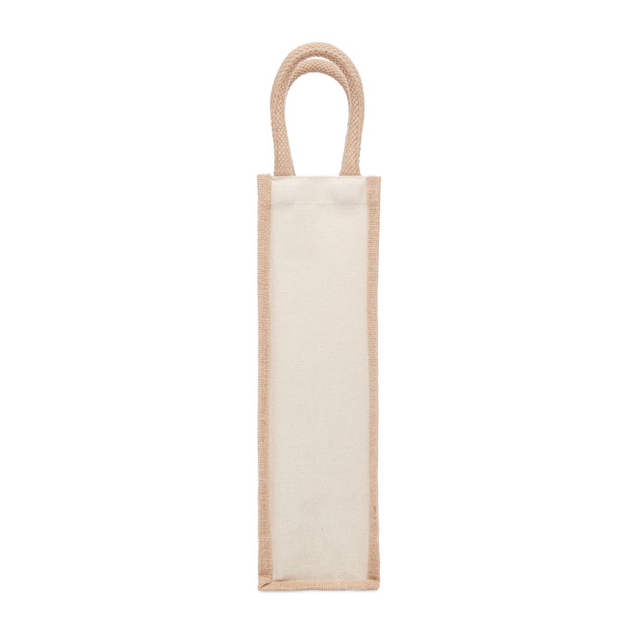 CAMPO DI VINO - Jute wijntas voor 1 fles