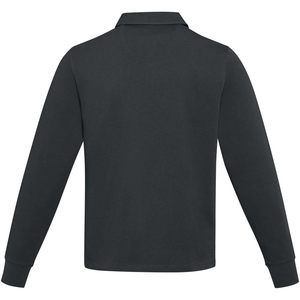 Clyde unisex organic rugbypolo sweatshirt 